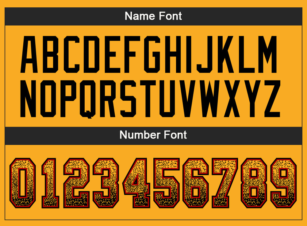 Custom Gold Black-Red Drift Fashion Football Jersey