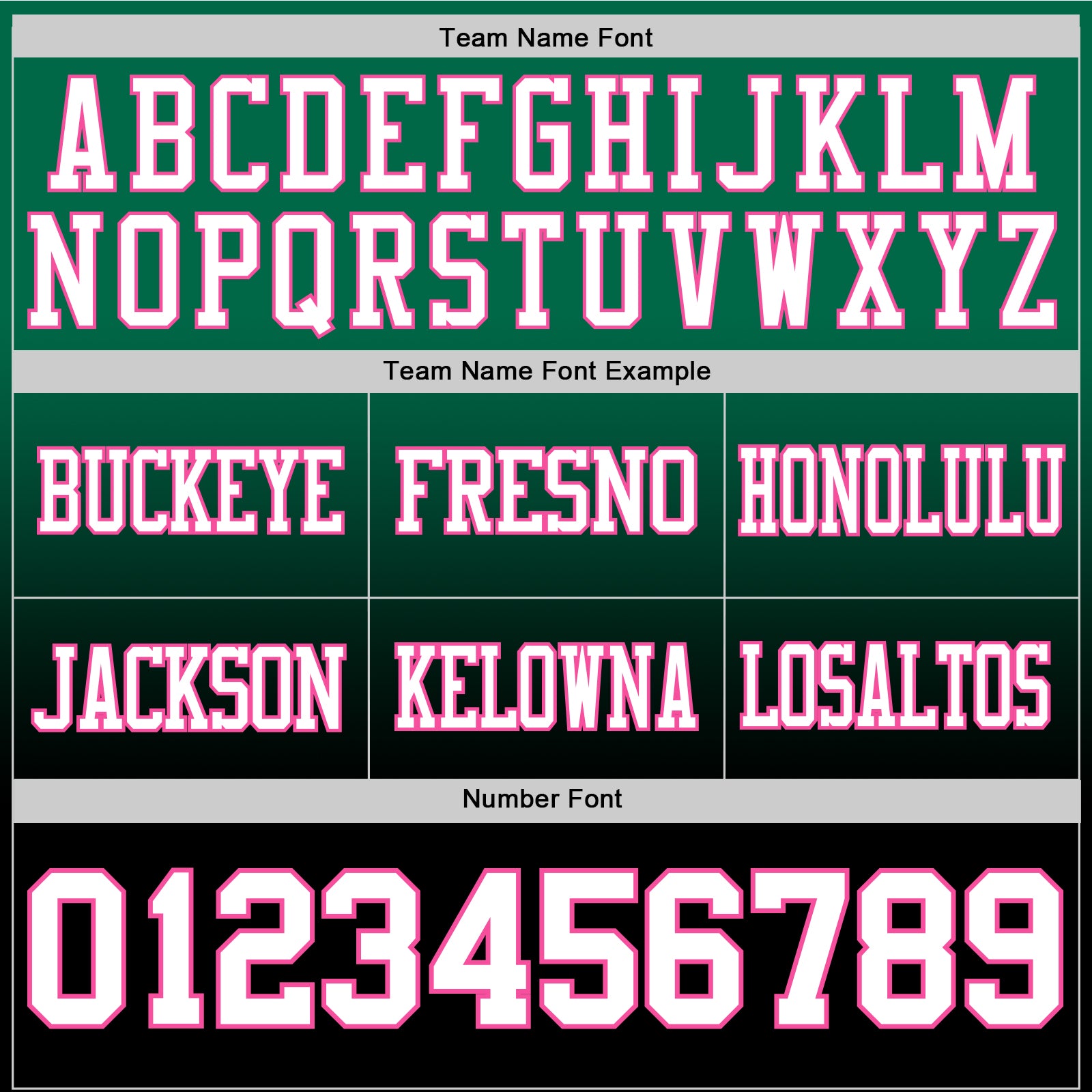 Custom Kelly Green White Black-Pink Mesh Authentic Fade Fashion Football Jersey