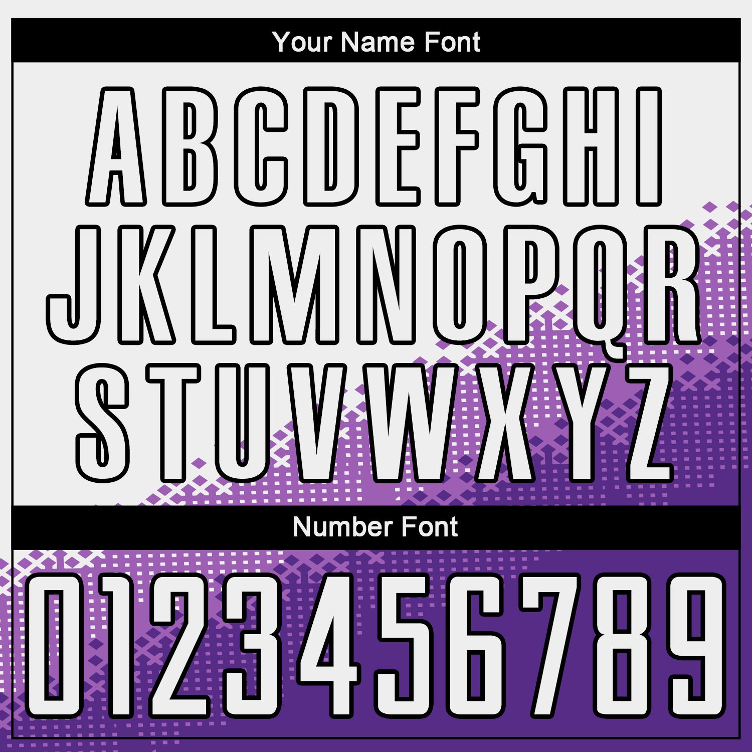 Custom White Medium Purple Purple-Black Gradient Geometric Shape Sublimation Soccer Uniform Jersey