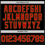 Custom Black Red-Old Gold Authentic Sleeveless Baseball Jersey