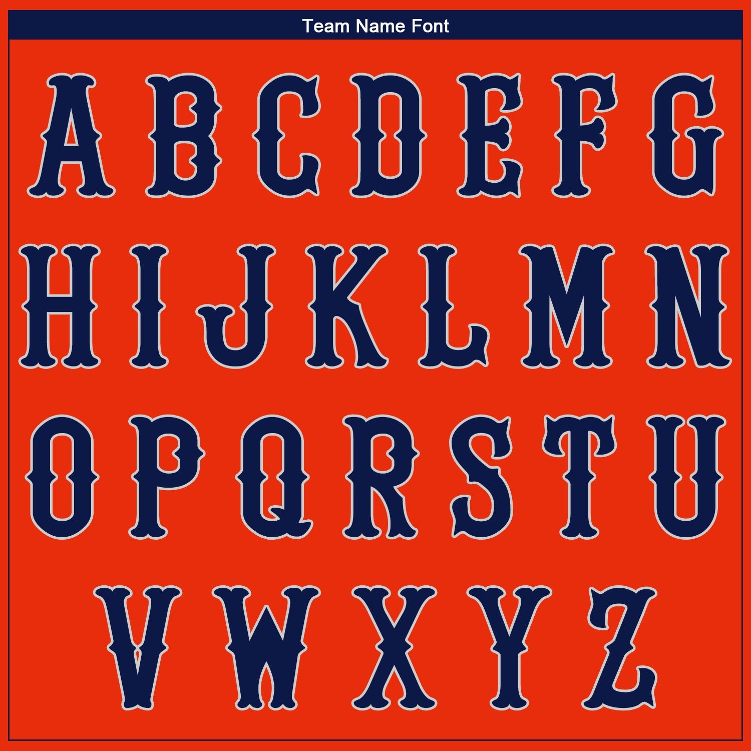 Custom Orange Navy-Gray Authentic Baseball Jersey