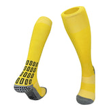 Grip Soccer Socks Anti Slip Non Slip Cushion Over-the-Calf Athletic Socks for Football Sports