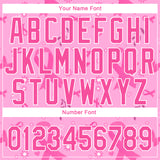 Custom Pink White 3D Pink Ribbon Breast Cancer Awareness Month Women Health Care Support Authentic Baseball Jersey