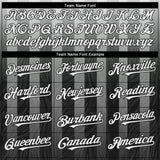 Custom Gray White-Black 3D Pattern Design Stripes Authentic Baseball Jersey
