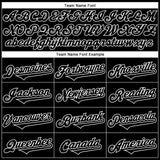 Custom Black White 3D Pattern Design Rave Tree With Eye Authentic Baseball Jersey