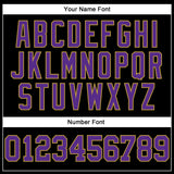 Custom Stitched Black Purple-Old Gold 3D Pattern Design Gradient Square Shape Sports Pullover Sweatshirt Hoodie