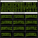 Custom Stitched Black Neon Green 3D Pattern Design Gradient Square Shape Sports Pullover Sweatshirt Hoodie
