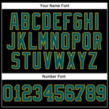 Custom Stitched Black Midnight Green-Old Gold 3D Pattern Design Gradient Square Shape Sports Pullover Sweatshirt Hoodie