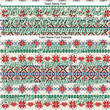 Custom Stitched Cream Red-White 3D Christmas Sports Pullover Sweatshirt Hoodie