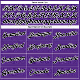 Custom Stitched Purple Black-White Funny Christmas 3D Sports Pullover Sweatshirt Hoodie