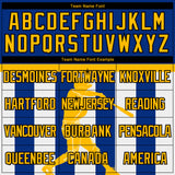 Custom Stitched Royal Gold-Black 3D Uruguay Uruguayan Flag Sports Pullover Sweatshirt Hoodie