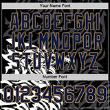 Custom Black Navy-Old Gold 3D Esports Performance T-Shirt