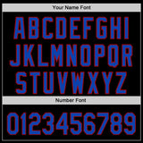 Custom Olive Thunder Blue-Red 3D Pattern Design Father's Day Top Dad Authentic Baseball Jersey