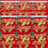 Custom Red White 3D Mexican Cactus Authentic Baseball Jersey