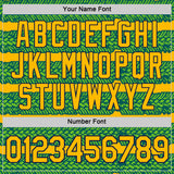 Custom Gold Aurora Green Midnight Green-Navy 3D Esports Performance T-Shirt