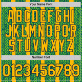 Custom Gold Aurora Green Midnight Green-Navy 3D Esports Performance T-Shirt