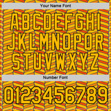 Custom Gold Orange US Navy Blue-Black 3D Esports Performance T-Shirt