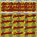 Custom Gold Fire Red US Navy Blue Aurora Green-Black 3D Esports Performance T-Shirt