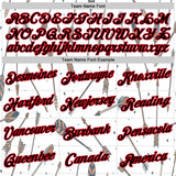 Custom White Black-Fire Red 3D Pattern Design Arrow Archery Bow Target Performance T-Shirt