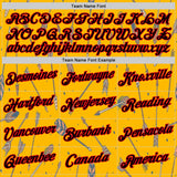 Custom Gold Black-Fire Red 3D Pattern Design Arrow Archery Bow Target Performance T-Shirt