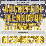 Custom White Yellow-Brown 3D Pattern Design Burner Costumes Paisley Authentic Baseball Jersey