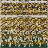 Custom Cream Navy-Gold 3D Pattern Design Rave Party Animal Leopard Print Authentic Baseball Jersey
