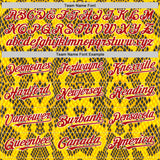 Custom Yellow Red Black-White 3D Pattern Design Rave Party Animal Snake Python Print Authentic Baseball Jersey