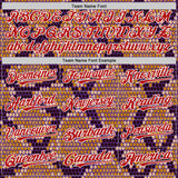 Custom Purple Red-White 3D Pattern Design Rave Party Animal Snake Python Print Authentic Baseball Jersey