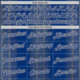 Custom Blue Royal-City Cream 3D Pattern Design Brazil Sport Wear Performance T-Shirt