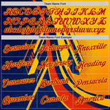 Custom Yellow Red-Blue 3D Pattern Design Romania Colombia Sport Wear Performance T-Shirt