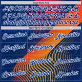 Custom Red Royal Yellow Blue-White 3D Pattern Design Romania Colombia Sport Wear Performance T-Shirt