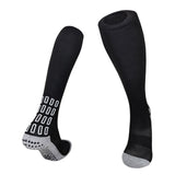 Grip Soccer Socks Anti Slip Non Slip Cushion Over-the-Calf Athletic Socks for Football Sports