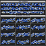 Custom Black Royal-White Authentic Baseball Jersey