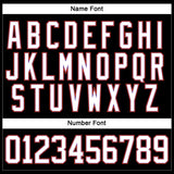 Custom Black Purple-Orange Hockey Jersey