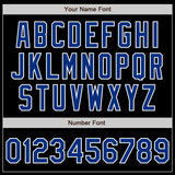 Custom Black Royal-White Authentic Baseball Jersey