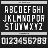 Custom Black White Authentic Baseball Jersey