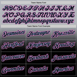 Custom Gray Pink Black-Light Blue Fade Fashion Performance T-Shirt
