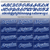 Custom White Royal Authentic Fade Fashion Baseball Jersey