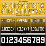 Custom Gold White-Black Mesh Authentic Fade Fashion Football Jersey