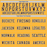 Custom Gold Brown-White Mesh Authentic Throwback Football Jersey