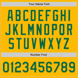 Custom Gold Kelly Green Authentic Baseball Jersey