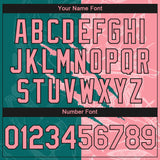 Custom Stitched Graffiti Pattern Medium Pink Teal-Black 3D Scratch Sports Pullover Sweatshirt Hoodie