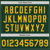 Custom Green Gold Authentic Baseball Jersey