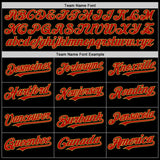 Custom Black Red-Old Gold Bomber Full-Snap Varsity Letterman Lapel Collar Byron Jacket