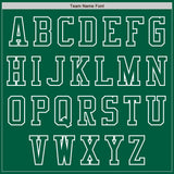 Custom Kelly Green White Authentic Baseball Jersey
