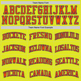 Custom Neon Yellow Orange-Royal Authentic Basketball Jersey