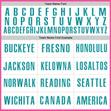 Custom Pink White-Teal Authentic Baseball Jersey