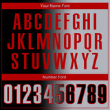 Custom Black Gray-Red 3D Gradient Fashion Performance Polo Shirt