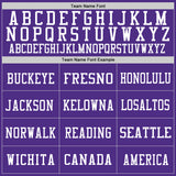 Custom Purple Red-Black Mesh Authentic Throwback Football Jersey