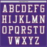 Custom Purple Pink-Black Authentic Baseball Jersey